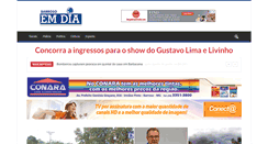 Desktop Screenshot of barrosoemdia.com.br