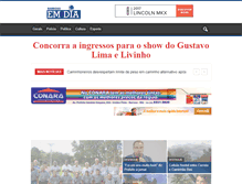 Tablet Screenshot of barrosoemdia.com.br